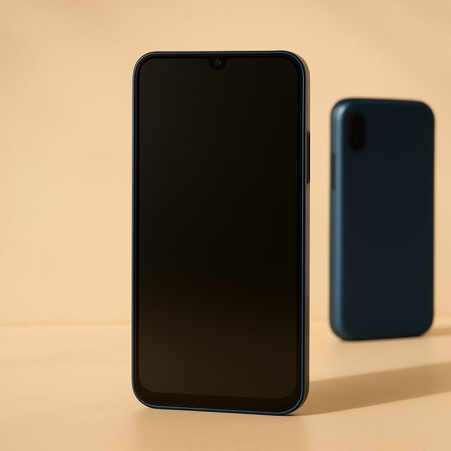 Android Smartphone 128GB — Ocean Blue